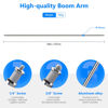 Picture of Neewer Extension Grip Arm Boom Arm with 2 Pieces Grip Heads - 40 inches/101.6 centimeters Aluminum Alloy Construction for Light Stand,Reflector and Other Equipment for Studio Video Photography(Silver)