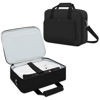 Picture of Doksmeria Projector Carrying Case, Projector Bag with Accessories Storage Pockets & Adjustable Shoulder Straps, Portable Carrying Bag Compatible with Epson BenQ ViewSonic and Most Mini Projectors