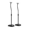 Picture of Impact Mounts Adjustable Height Speaker Stand - Universal Fit Holds Satellite and Small Bookshelf Speakers