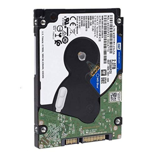 Picture of WD Western Digital 2TB 2.5" 128MB SATA III Hard Drive for Laptops, PS4 (WD20SPZX)