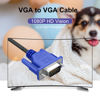 Picture of XiAyriky VGA Cable 10 Pack, Computer Monitor VGA Cord, VGA Male to Male Cord 1080P Full HD High Resolution for Monitor TV Computer Projector-6FT/1.83M