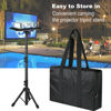 Picture of TXEsign Carrying Case for Projector Stand, Laptop Tripod Stand Nylon Storage Bag Projector Tripod Stand Carry Bag for Projector Tray Holder and Tripod Fits Up to 20.87”(Adjustable Min Height)