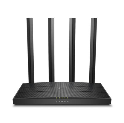 Picture of TP-Link AC1200 Gigabit WiFi Router (Archer A6) - Dual Band MU-MIMO Wireless Internet Router, 4 x Antennas, OneMesh and AP mode, Long Range Coverage