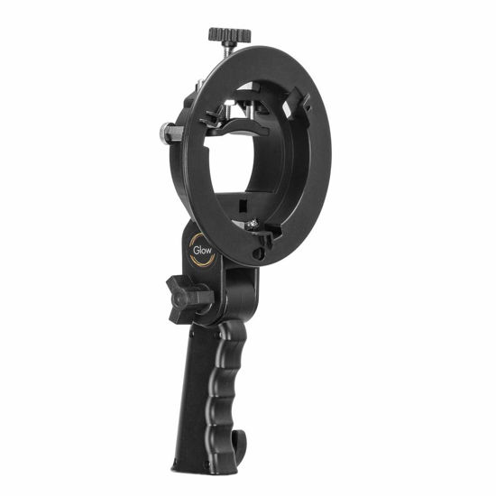 Picture of Glow Handheld Grip S-Type Bracket Bowens Mount Holder for Speedlite Flash Softbox