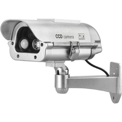 Picture of Solar Powered CCTV Security Dummy Camera with Motion Sensor and Flash Lights