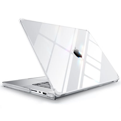 Picture of SUPCASE for MacBook Pro 16 Inch Case 2023/2021 (Unicorn Beetle Clear), M3 / M2 / M1 Pro/Max A2991 A2780 A2485 [Anti-Scratch] Slim Clear Cover Accessories for MacBook Pro 16'' with Touch ID, Clear