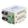 Picture of Serial RS485/RS422 to Fiber Optic Media Converter, Serial Communication Data Converter Device Server, SM Bidi SC 1310nm 20km, Daisy-Chain or Redundant-Ring FO