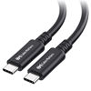 Picture of Cable Matters 20Gbps Long USB4 Cable/USB 4 Cable 9.8ft, Supports 8K Video, 240W Charging, Compatible with Thunderbolt 4 Cable, iPhone 15 Pro, Apple Vision Pro, iPad Pro, MacBook, XPS, Surface Pro