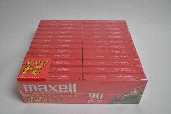 Picture of Maxell UR 90 Audio Cassette 24-Pack