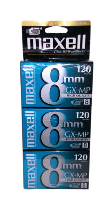 Picture of Maxell GX-MP 120 Camcorder Tapes, 3 Pack