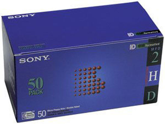 Picture of SONY 50MFD-2HD CFM 3.5 High Density Floppy Disk (50-pk MAC)