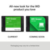 Picture of Western Digital 1TB WD Green Internal SSD Solid State Drive - SATA III 6 Gb/s, 2.5/7mm, Up to 545 MB/s - WDS100T3G0A