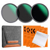 Picture of K&F Concept 77mm ND8 ND64 ND1000 ND Lens Filters Kit- Optical Glass 24 Multi-Coated Waterproof Camera Lens Filters Set with Filter Pouch and Cleaning Cloths (D-Series)