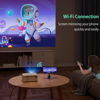 Picture of YOTON Mini Projector, Portable Projector with WiFi Bluetooth, 720P Native iPhone Video Projector for Home Theater, Compatible with iOS/ Android/PC/Tablet/Fire Stick