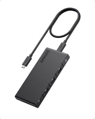 Picture of Anker 10-in-1 USB C Hub with 100W Power Delivery, Dual 4K HDMI, 4 USB-A/USB-C Ports, Ethernet, SD Card Slot for Laptops