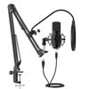 Picture of Amcrest USB Microphone for Voice Recordings, Podcasts, Gaming, Online Conferences, Live Streaming, Cardioid Microphone with Boom Arm, Pop-Filter, Shock Mount, AM430-BPS