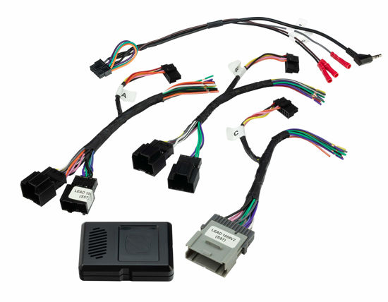 Picture of Scosche GM3000SWF GM LAN Radio Replacement Interface Adapter Retain Steering Wheel Control & OEM Amplifier, Compatible with Select 2004-up General Motors, Car Radio Wiring Harness