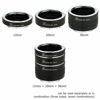 Picture of JJC EF & EF-S Mount Auto Focus Extension Tube Set for Canon EOS 90D 80D 70D 60D 77D Rebel T6 T7 T5 T8i T7i T6i T6s T5i T4i SL3 SL2 EOS 6D Mark II 7D Mark II 5D Mark IV III 5Ds R 1Dx Mark III and More