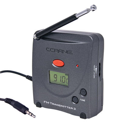 Picture of C. Crane Digital FM Transmitter 3 Send Near Broadcast Quality Stereo Audio from Your Mobile Phone or Any Audio Device to A Nearby FM Radio. Broadcast at Churches, Gyms, Correctional Facility & More