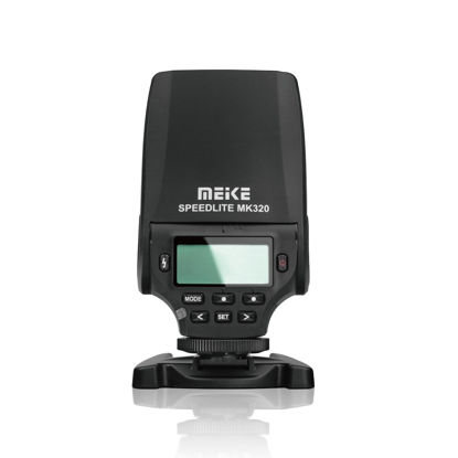 Picture of MEIKE MK-320S Mini TTL Speedlite Automatic Flash for Sony MI Hot Shoe DSLR and Mirrorless Cameras A7 A7II NEX6 A6000 A6300 A6500