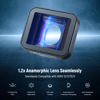 Picture of NEEWER 1.2X Anamorphic Lens Compatible with Hero 12 11 10 9 Black, Widescreen Cinematic Effect with Blue Flare, Anti Reflection Multi Coated HD Optical Lens, LS-56