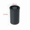 Picture of Criativo live 60 Pcs Film Canisters ,35MM Empty Camera Reel Containers, for Rockets, 8 OZ, 2" H, 1" W, Plastic, Films Developing Processing Tube, Roll Case, Small Accessories, Storage (Black60)