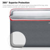 Picture of Voova Laptop Sleeve Case 15.6 16 Inch, 360° Protective Computer Carrying Bag Cover Compatible with MacBook Pro/Max 16 M3 M2 M1 2023-2019, Dell XPS 15,15-16" Hp Acer Asus with Organizers, Grey