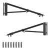 Picture of ShowMaven 2 PCS Wall-Mounted Boom Arm for Ring Light, Monolight, Softbox, Umbrella, Reflector, Support 160 Degree Rotation, Max Length 67in/169cm