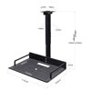 Picture of JGPIN Universal Ceiling Mount with Tray, 11.4-22 inches Adjustable, No Hole Installation, Aluminum Alloy, in-Tube Cable Routing, Universal Ceiling Mount for Projector/Camera