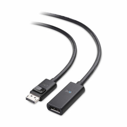 Picture of Cable Matters Unidirectional 32.4Gbps Active DisplayPort Extension Cable Gender Changer 25 ft / 7.5m, Support DisplayPort 1.4 with 8K 60Hz and HDR, for Oculus Rift S, HTC Vive Pro, Gaming Monitors