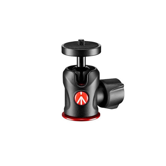 Picture of Manfrotto 492 Centre Ball Head, for Camera Tripods, Ball Head in Lightweight and Strong Aluminium, Camera Stabilizer, Photography Accessories, Simple and Intuitive