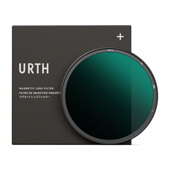 Picture of Urth 49mm Magnetic ND1000 (10 Stop) Lens Filter (Plus+) - 20-Layer Nano-Coated, Ultra-Slim Neutral Density Camera Lens Exposure Filter