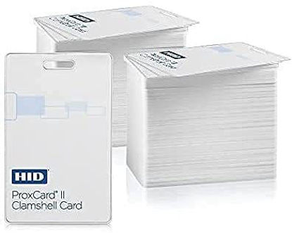 Picture of Genuine HID ProxCard II 1326 LMSMV Clamshell Proximity Card for Access Control. Pre-Programmed Standard 26 bit H10301 Format. (25 Pack)