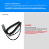 Picture of IPD IPH-160 Phone Headset with Noise Cancelling Microphone for Office and Call Center-Compatible with Avaya 1608 1616 9601 9608 9611 9611G 9620 9621 9630 9631 9640 9641 9650 9670 J139 J159 J169 J179