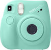 Picture of Fujifilm Instax Mini 7+ Camera, Easy to Operate, Portable, Handy Selfie Mirror, Polaroid Camera, Perfect for Beginners and Experts, Sleek and Stylish Design - Light Pink - Seafoam Green (Renewed)