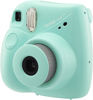 Picture of Fujifilm Instax Mini 7+ Camera, Easy to Operate, Portable, Handy Selfie Mirror, Polaroid Camera, Perfect for Beginners and Experts, Sleek and Stylish Design - Light Pink - Seafoam Green (Renewed)