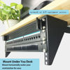 Picture of JINGCHENGMEI 19 Inch 6U Heavy Duty Vertical Wall Mountable Rack and 125 lb Wall Mountable Server Rack (MFT-HVWRF6U)