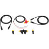 Picture of NMEA 2000 Dual Device Starter Kit to Process NEMA 2K Network for Lowrance Simrad Garmin, Provide Better Network Reliability, Include Backbone Cables Drop Cables Tees Terminators