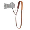 Picture of Padwa Lifestyle Brown Single Camera Harness Strap for One Camera - Professional Single Full Grain Leather Camera Harness,Quick Release Gear DSLR Camera Straps for Photographers