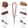 Picture of Padwa Lifestyle Brown Single Camera Harness Strap for One Camera - Professional Single Full Grain Leather Camera Harness,Quick Release Gear DSLR Camera Straps for Photographers