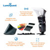 Picture of LumiQuest Photography Starter Kit, Pocket Bouncer Light Diffuser with UltraStrap & FXtra Colored Gel Kit