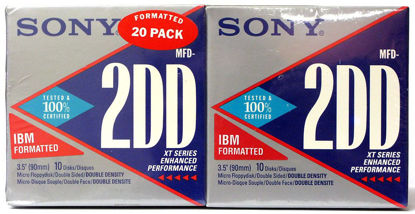 Picture of Sony Mfd-2dd 1mb Xt Series 3.5" Diskette 20 Pack