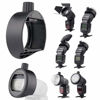 Picture of Godox AK-R1 Round Head Accessories Kit & Godox S-R1 Flash Head Adapter | Compatible for Godox V860II TT685 TT600 Compatible with Canon with Nikon with Sony Camera Flash Speedlight