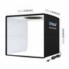 Picture of PULUZ Mini Photo Studio Light Box, Portable Folding Photography Light Booth, CRI>95, 96pcs LED Light+6 Kinds Double-Sided Color Backdrops for Small Products(9.8 x 9.8 inch)