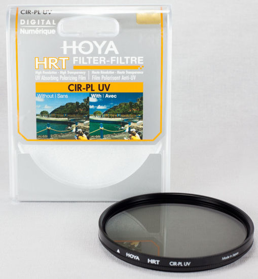 Picture of Hoya 82mm HRT Circular PL Polarizer UV Multi-Coated Glass Filter