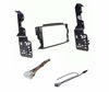 Picture of Car Stereo Dash Kit Wire Harness and Antenna Adapter Combo to Install Double Din Size Aftermarket Radio for 2004 2005 2006 2007 2008 Acura TL