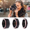 Picture of for Canon EF/EF-S Macro Extension Tube Set Auto Focusing Adapter Ring Set for Canon Cameras