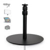 Picture of TELEPROMPTER PAD Multi-Purpose Desktop Stand - Fully Adjustable Monopod for Phone Holder, Camera, Lights, Mics, Teleprompters, Super StabIe Base to Optimize Content Creation Setups, 1/4" & 3/8" Thread