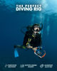 Picture of Movo GB-U80T Underwater Diving Rig with Cold Shoe Mounts, Strap - Compatible with GoPro Hero, HERO6, HERO7, HERO8, HERO9, HERO10, HERO11, Osmo Action - Scuba GoPro Accessory (XL/Tangerine)