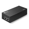 Picture of TP-Link TL-PoE170S 802.3at/af/bt Gigabit PoE Injector Non-PoE to PoE Adapter Supplies up to 60W (PoE++) Plug & Play Desktop/Wall-Mount Distance Up to 328 ft. UL Certified, Black